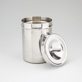 Stainless Steel Jar with Lid, 2.1-Quart