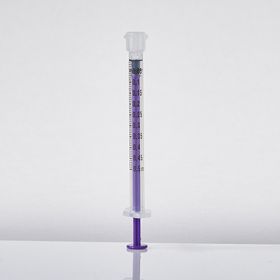Low Dose ENFit Syringes, 0.5mL, Clear, case