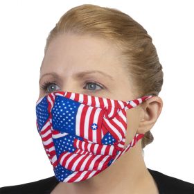 Celeste stein face mask buff face covering-flamingos and pearls