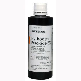 McKesson 23-F0010 Hydrogen Peroxide-24/Case