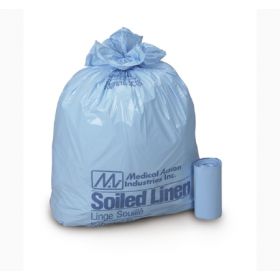 Biohazard Laundry Bag Medegen Medical Products Yellow Polyethylene 30-1/2 X 43 Inch