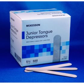 McKesson 24-201 Junior Tongue Depressors-5000/Case