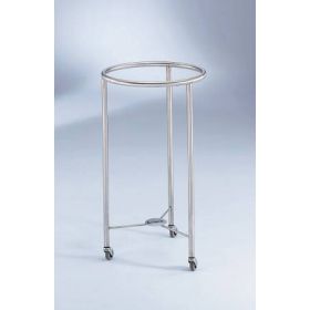 Hamper Stand Blickman Rolling Round Opening Open Top Without Lid 243993