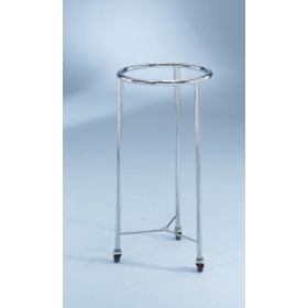 Hamper Stand Blickman Rolling Round Opening Open Top Without Lid 243994