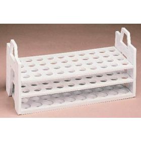 Test Tube Rack Fisherbrand 40 Place 16 mm to 20 mm Tube Size White 4-3/8 Inch X 10-3/8 X 40 Inch