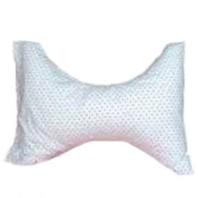 Bowtie Pillow DMI Cervical Rest 18 X 24 X 8-1/2 Inch Rosebud Print Reusable