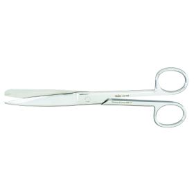 Moleskin / Felt Scissors Miltex 7-1/2 Inch Length OR Grade German Stainless Steel NonSterile Finger Ring Handle Straight Blade Sharp Tip / Blunt Tip