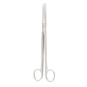 Dissecting Scissors Miltex Sims 8 Inch Length OR Grade German Stainless Steel NonSterile Finger Ring Handle Straight Blade Sharp Tip / Blunt Tip