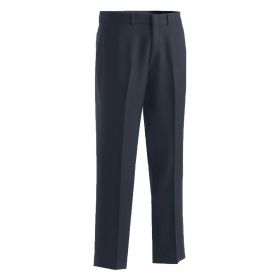 Men's Synergy Flat-Front Dress Pants, Navy, Size 30" Waist, 30" Inseam