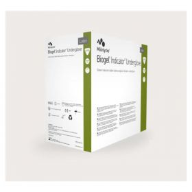 Undergloves surgical biogel indicator powder-free latex 6.5 strl green 4x50/ca