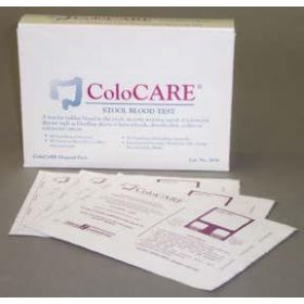Rapid Test Kit ColoCare Office Pack Colorectal Cancer Screening Fecal Occult Blood Test (FOBT) Stool Sample 50 Tests