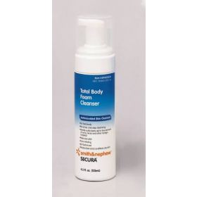 Rinse-Free Antimicrobial Body Wash Secura Total Body Foaming 4.5 oz. Bottle Scented, 275521CS
