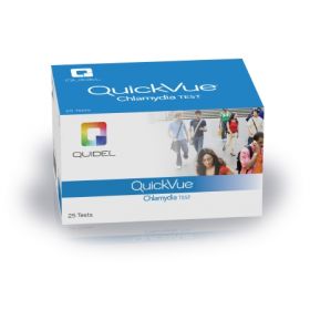 Rapid Test Kit QuickVue Infectious Disease Immunoassay Chlamydia Endocervical Sample 25 Tests