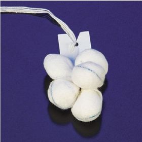 Surgical Tonsil Sponge Cotton / Gauze 5 Count Pack Sterile