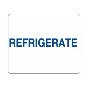 Refrigerate Labels