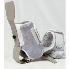 Foot / Heel Protector AliMed MultiBoot Standard with Fleece Liner Medium / Large Gray / White