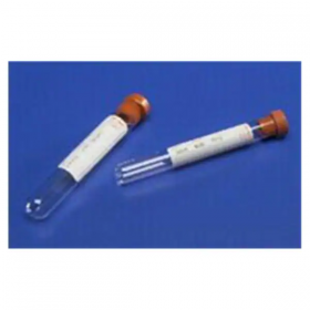 Tube Venous Blood Collection Monoject 10mL 16x100mm Glass No Additive Red 100/Bx, 10 BX/CA, 301710CA
