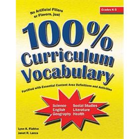100% Curriculum Vocabulary Grades K-5