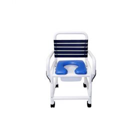 Patented Infection Control Shower Commode Chair DNE-310-3TWL-DDA