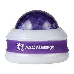 Core products 3112 omni massage roller-black cap-purple ball