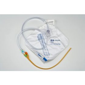 Indwelling Catheter Tray Kenguard Foley 16 Fr. 5 cc Balloon Latex