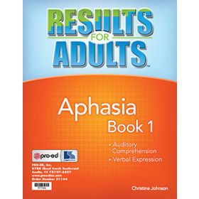 Results for Adults Aphasia Book 1 E-Book
