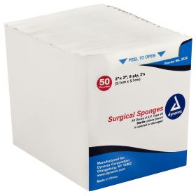 Dynarex 3322 Surgical Gauze Sponges Sterile-300/Case
