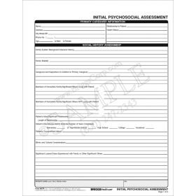 Hospice Initial Psychosocial Assessment Form
