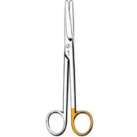 Dissecting Scissors Sklarcut Mayo 5-1/2 Inch Length OR Grade Stainless Steel NonSterile Finger Ring Handle Straight Blunt Tip / Blunt Tip