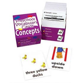Preschool Vocabulary Cards: Concepts