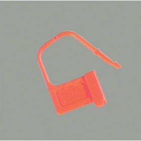 Heavy-Duty Padlock Seal Health Care Logistics UnNumbered Red acetal Resin 7/8 X 1-3/8 Inch
