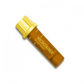 Tube capillary microgard 400-600ul 8mm cl actvtr/ssrm sprtr gold/amber 50/bx, 4 bx/ca, 365978bx