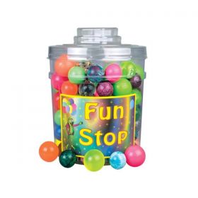 Bouncing Balls Canister Mix 32 mm & 38 mm Assorted 132/Package