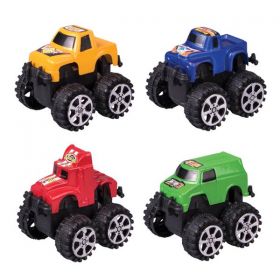 Toy Monster Trucks Assorted Colors Plastic 36/Bg