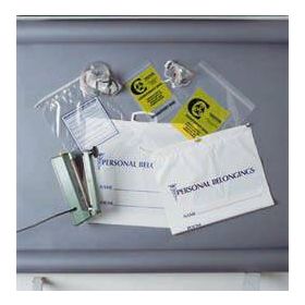 Chemo Drug Transport Bag RD Plastics 12 X 15 Inch Clear Zip Closure