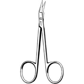 Stitch Scissors Sklar O'Brien 3-3/4 Inch Length OR Grade Stainless Steel NonSterile Finger Ring Handle Angled Sharp Tip / Sharp Tip