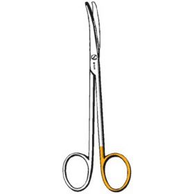 Dissecting Scissors Sklarlite Sklarcut Metzenbaum-Lahey 5-3/4 Inch Length OR Grade Stainless Steel NonSterile Finger Ring Handle Curved Blunt Tip / Blunt Tip