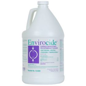 Envirocide Surface Disinfectant Cleaner Alcohol Based Liquid 1 gal. Jug Alcohol Scent NonSterile