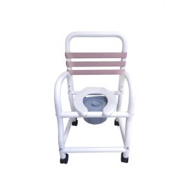 Patented Infection Control Shower Commode Chair DNE-310HS-3TWL-MV
