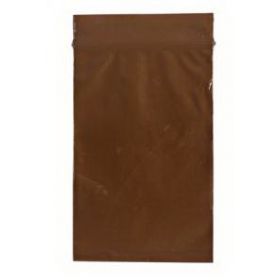 Zip Closure Bag 2.5 X 9 Inch Plastic Amber