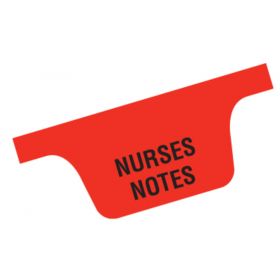 Chart Divider Tab - Nurses Notes - Paper - Bottom