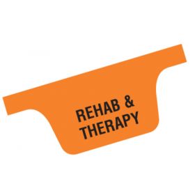Chart Divider Tab - Rehab & Therapy - Paper - Bottom