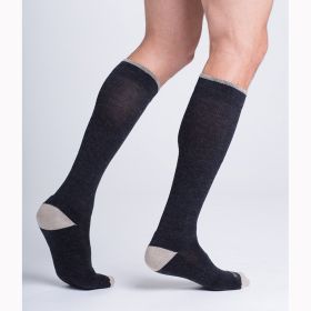 Sigvaris 422cms12 merino outdoor performance sock-med-sm-charcoal