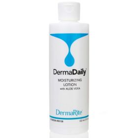 Hand and Body Moisturizer DermaDaily 7.5 oz. Bottle Scented Lotion