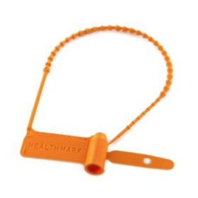 Tamper Evident Seal Cynch-Loks Orange Plastic 1 Inch Diameter