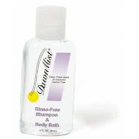 Rinse-Free Shampoo and Body Wash DawnMist 2 oz. Flip Top Bottle Scented