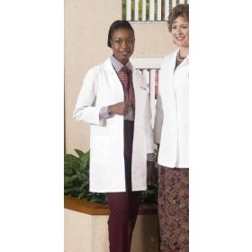 Lab Coat White Small Knee Length Reusable 465608