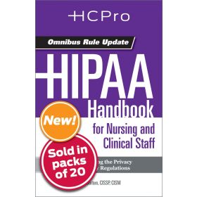 HIPAA Handbook for Nursing & Clinical Staff