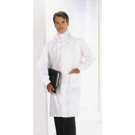 Lab Coat White Medium Knee Length Reusable 472487