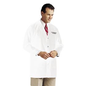 Lab Coat White Size 42 Mid Length Reusable